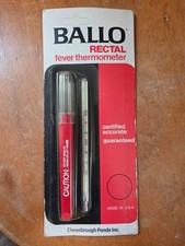 VTG. BALLO RECTAL FEVER THERMOMETER. NOS picture