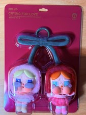 POP MART Crybaby 'Crying For Love' Vinyl Plush Hanging Card picture