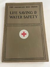 Vintage The American Red Cross Life Saving & Water Safety Book 1937 Softcover picture
