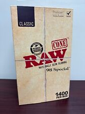 RAW Classic 98 Special 1400ct Bulk Box Cones Factory Box picture