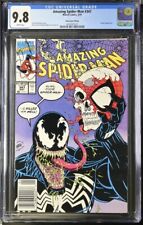 Amazing Spider-Man #347 CGC 9.8 White pages  Venom cover  NEWSSTAND TOP POP picture