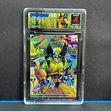 1993 Skybox Marvel Wolverine #116 Cracked Ice Altered Refractor RazorSlabs  picture