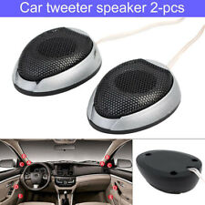2pcs Car Audio Systems 1000W Super Power Loud Dome Tweeter Speaker SILVER picture