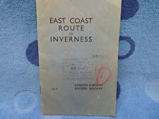 London & North Eastern Railway 1933 Travel Guide East Coast Route to Inverness picture
