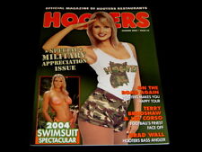 2 Hooters Magazine #54 Sexy Military Army Bikini Pin Up  Swimsuit Uniform RARE  picture