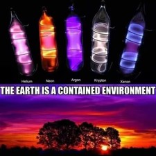 Rare Luminous Gas Sealed Tube Display Specimen Elements Collection Hobby Gifts picture