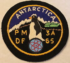 Antarctica PM-3A Nuclear Power Plant Op Deep Freeze DF 65 Navy Patch / Seabees picture