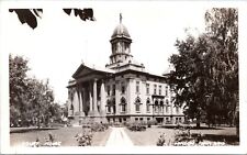 RPPC Cottonwood County Courthouse, Windom Minnesota- c1933 Photo Postcard picture
