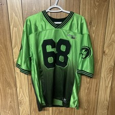 VTG Men’s M Arctic Sport Arctic Cat Tucker 68 Black & Green Jersey picture