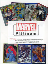 2023 Marvel Platinum MULTIPLE PARALLELS Rainbows/Cover Variant Rainbows YOU PICK picture