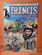 Francis Brother of The Universe #1 FN Marvel  1980 Bronze Age Religious Book U picture