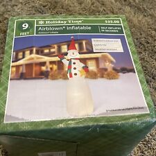 Gemmy Airblown Snowman 9 ft Christmas Inflatable New picture