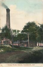 Water Works Station Kendallville Ohio OH c1910 Postcard picture