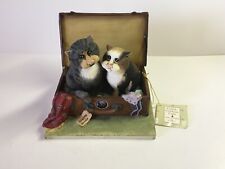 Comic And Curious Cats Figurine, Runaway Romance A3085 2003 Linda Jane Smith picture