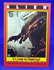 2013 Topps 75th Anniversary: 1979 It Lives to Destroy 