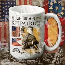 Hugh Judson Kilpatrick Union 15-ounce American Civil War themed coffee mug picture