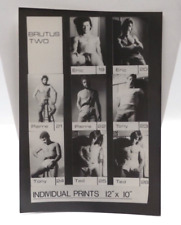 1967 Anthony Burls Black White Photocopied Catalogues Men Photo Gay Int #9 picture