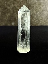 REMARKABLE QUARTZ CRYSTAL POINT EXQUISITE GEMSTONE MADAGASCAR SPECIMEN NATURAL picture