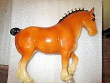 Breyer Vintage SMOOTH MUSCLE GLOSSY Clydesdale stallion 1958-61 picture