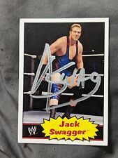 Jack Swagger Jake Hager Autograph Signed card WWE Raw superstar   picture