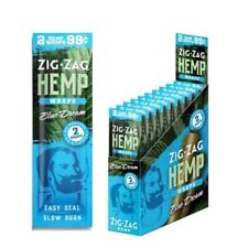 😎😎FULL BOX ZIG ZAG HERBAL PAPERS - BLUE DREAM 25 PACKS  ( 50 CT)✨👀 picture