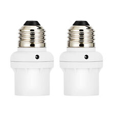DEWENWILS 2 Pack Light Sensor Socket, Automatic Dusk to Dawn Light Bulb Sockets picture
