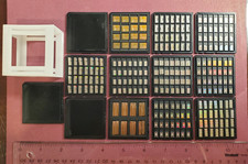 Silicon Semiconductor Prototype Dies Housed in Protective Grid Sample Trays #6 picture