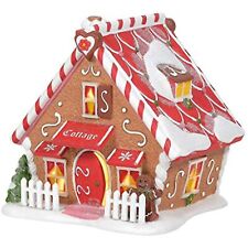 Department 56 North Pole Village Ginger's Cottage Gingerbread House Lit 6005428 picture
