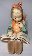 Book Worm Girl Hummel Bookend Figurine 14/B vintage. picture