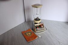 Osterizer Dual Range Pulse Matic 16 Vintage Blender With Glass Pitcher picture