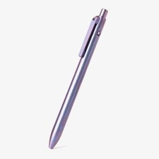 Tactile Turn Limited Release Orange Peel Blurple Ti Side Click Pen Standard 5.8” picture