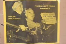 Dewey/Truman ~ Pollsters Aren't Perfect Remember '48 