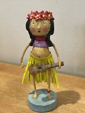 Lori Mitchell Hula Lula Figurine, Summer Fun Collection, Beach Hawaiin Girl EUC picture