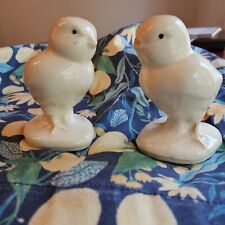 Antique Vintage Easter Chicks, Brush McCoy? American Pottery Chicks Spring Decor picture