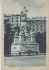 Italy. Genoa Genova. Columbus Monument. Ed E. Bonas Nervi  #893 c1920 Vintage picture