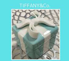 Tiffany & Co. Mini Bow Blue Box Tableware Ribbon Bone china Accessory Case picture