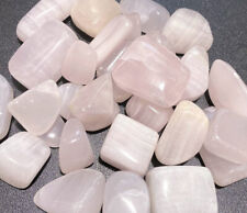 Pink Mangano Calcite Tumbled (UV Reactive)(3 Pcs) Polished Natural Gemstones picture