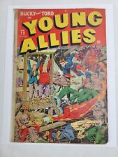 Young Allies #13 Timely Comics 1944 Golden Age WWII Torture Cover picture