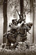 WW2 Picture Photo Russian Soldier and German Soldier on Batle 3810 picture