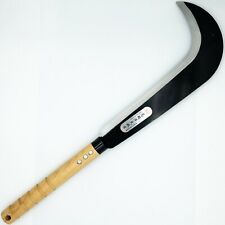 Slasher Crescent Machete | Outdoor Agriculture Bamboo Long Sickle Scythe Knife picture