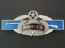 RANGER MASTER JUMP WINGS US Army Combat Infantry Badge CIB Airborne Pin picture