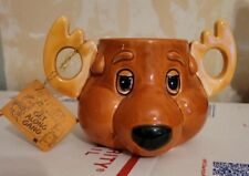 VTG 1985 AMERICAN GREETINGS COFFEE MUG CUP THE GET ALONG GANG MONTGOMERY MOOSE picture