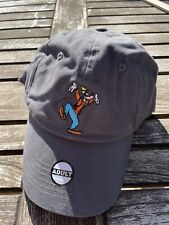 Disney  Goofy Jumping Men women Adult Baseball Cap Hat Dark Grey Gray picture