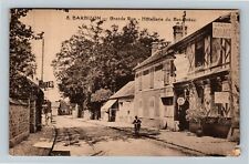 S Barbizon France, Grande Rue, Hotellerie du Bas-Breau Vintage Postcard picture