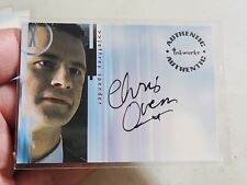 2003 Inkworks The X-Files Season 9 Autograph A18 Chris Owens as Jeffrey Spender picture