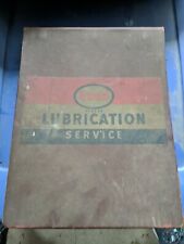 1949 Esso Dealer Lubrication Service Guide w/ Orig Hard Binder -Ford, Willys etc picture