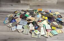 Huge Lot of Vintage Matchbooks, Match books,Many Partially Used Advertising 3lbs picture