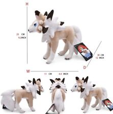Brand new Pokemon Lycanroc Midday Form 8-9 Inch Plush Figure - U.S Seller picture