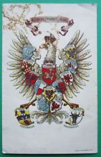 Polish patriotic postcard with the coats of arms of the provinces. picture