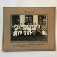 Rare Vintage India Mumbai J.J. Group of Hospitals Photograph 1952 Doctors Junior picture